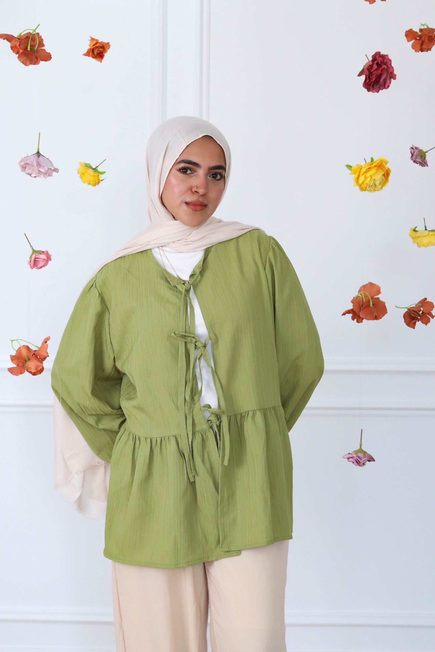 Kiwi Ribbons Blouse