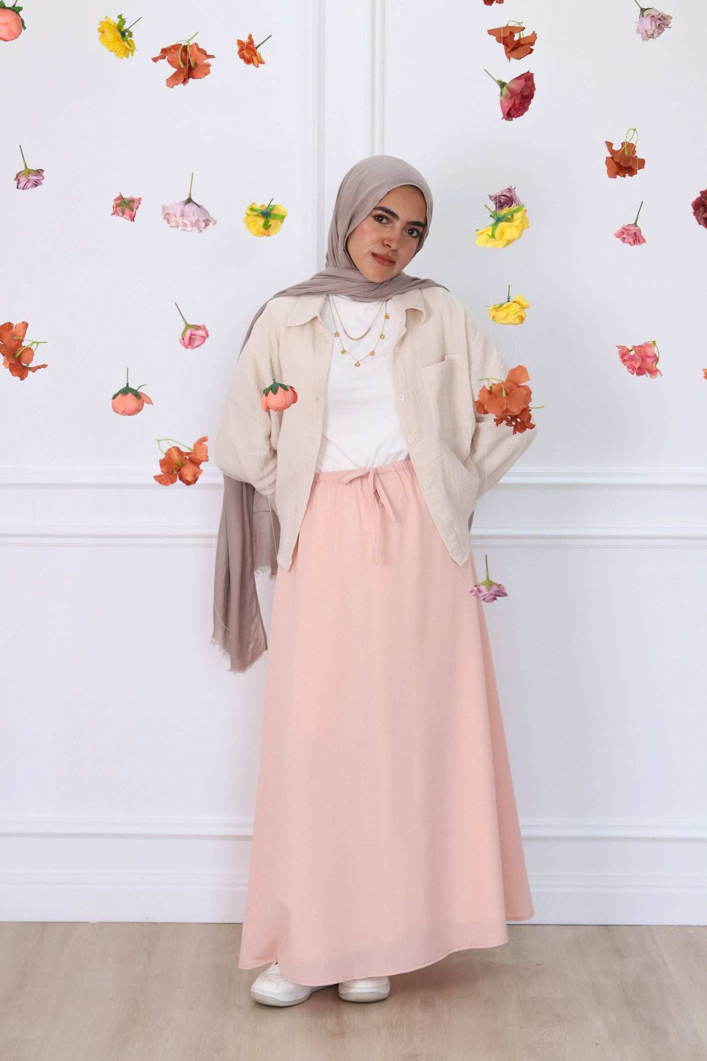 Peach Skirt