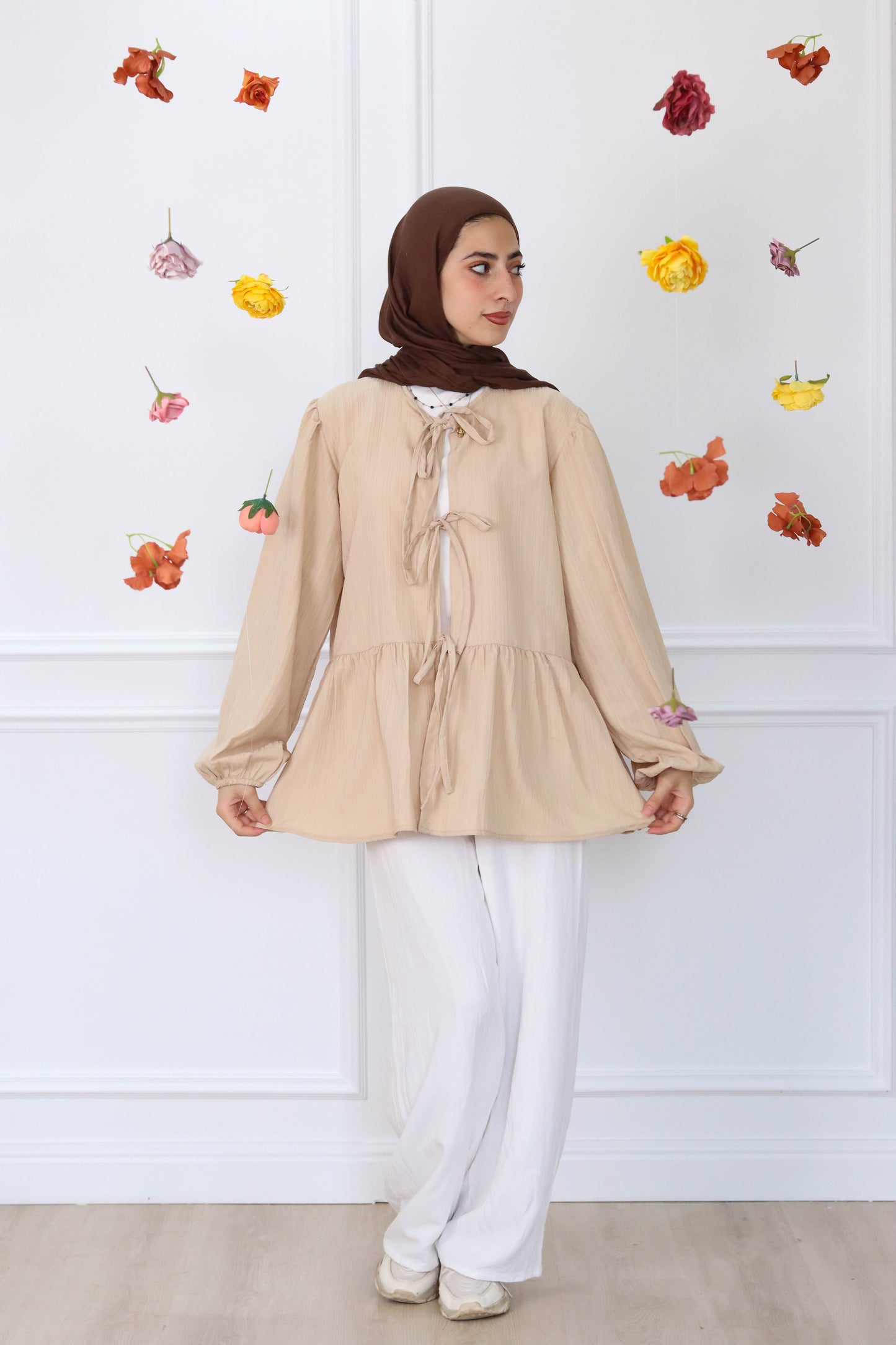 Cafe Ribbons Blouse