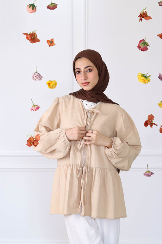 Cafe Ribbons Blouse
