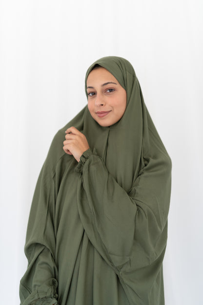 Sleeved Olive Prayer Wear