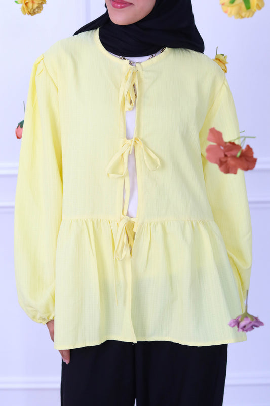 Lemon Ribbons Blouse