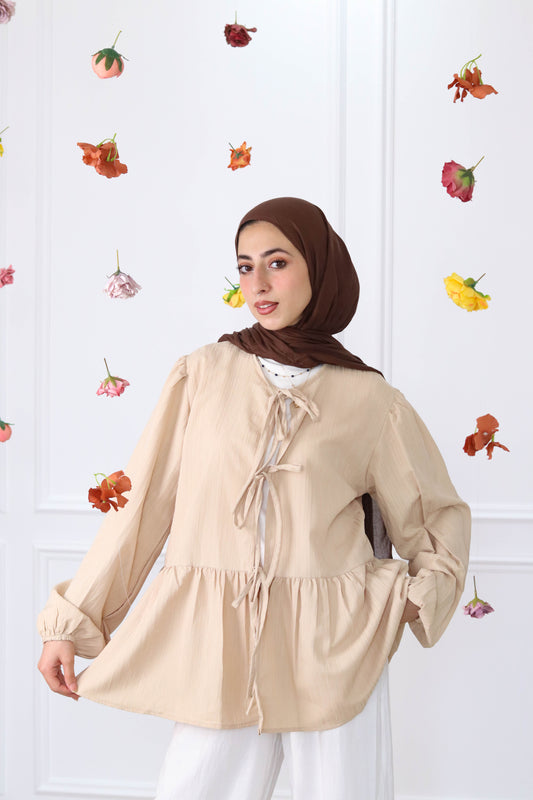 Cafe Ribbons Blouse