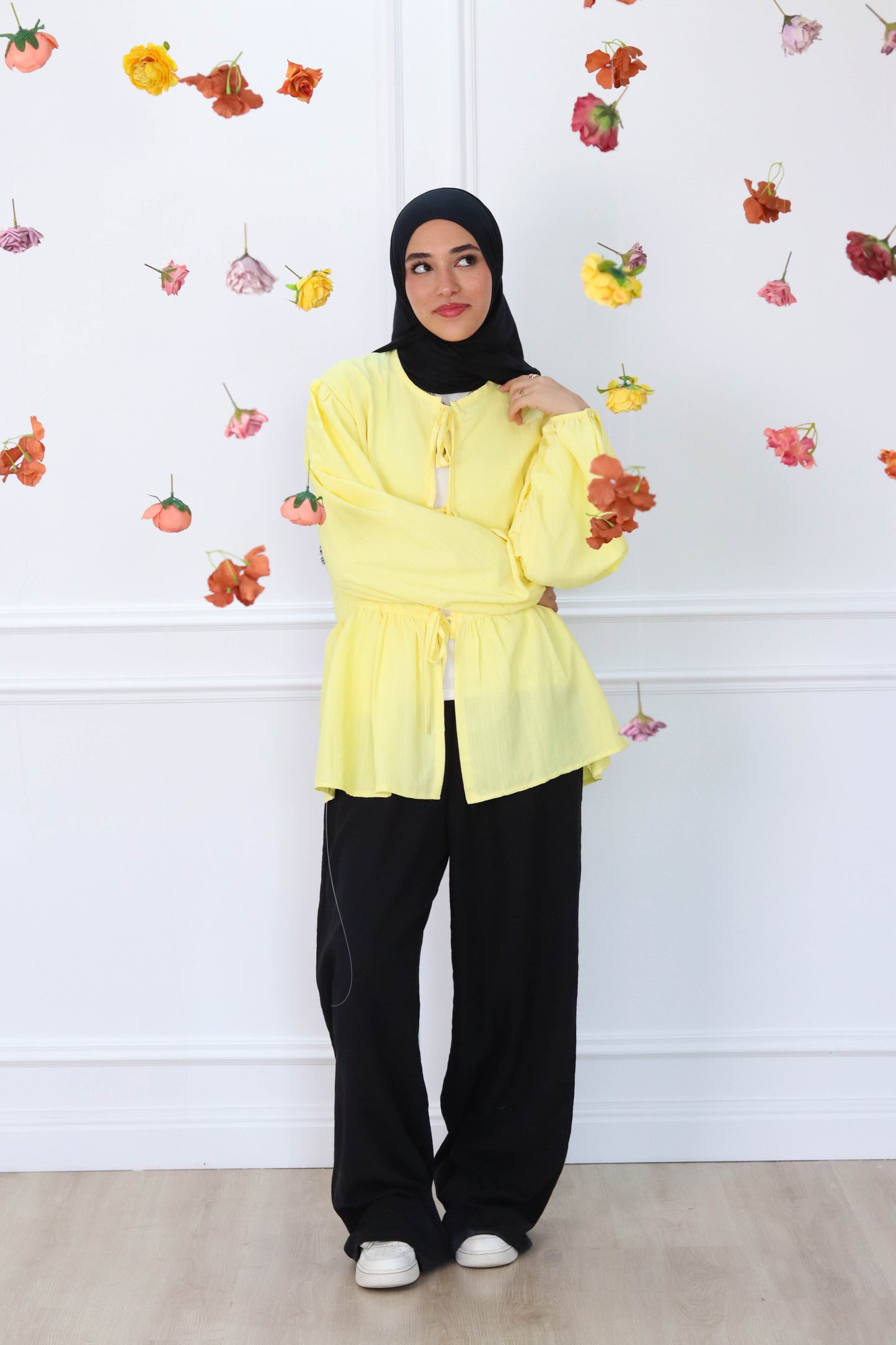 Lemon Ribbons Blouse