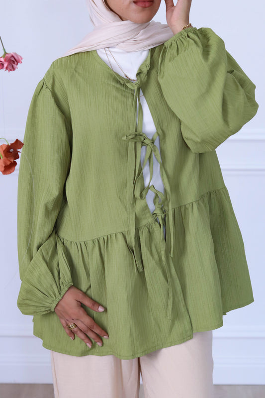 Kiwi Ribbons Blouse