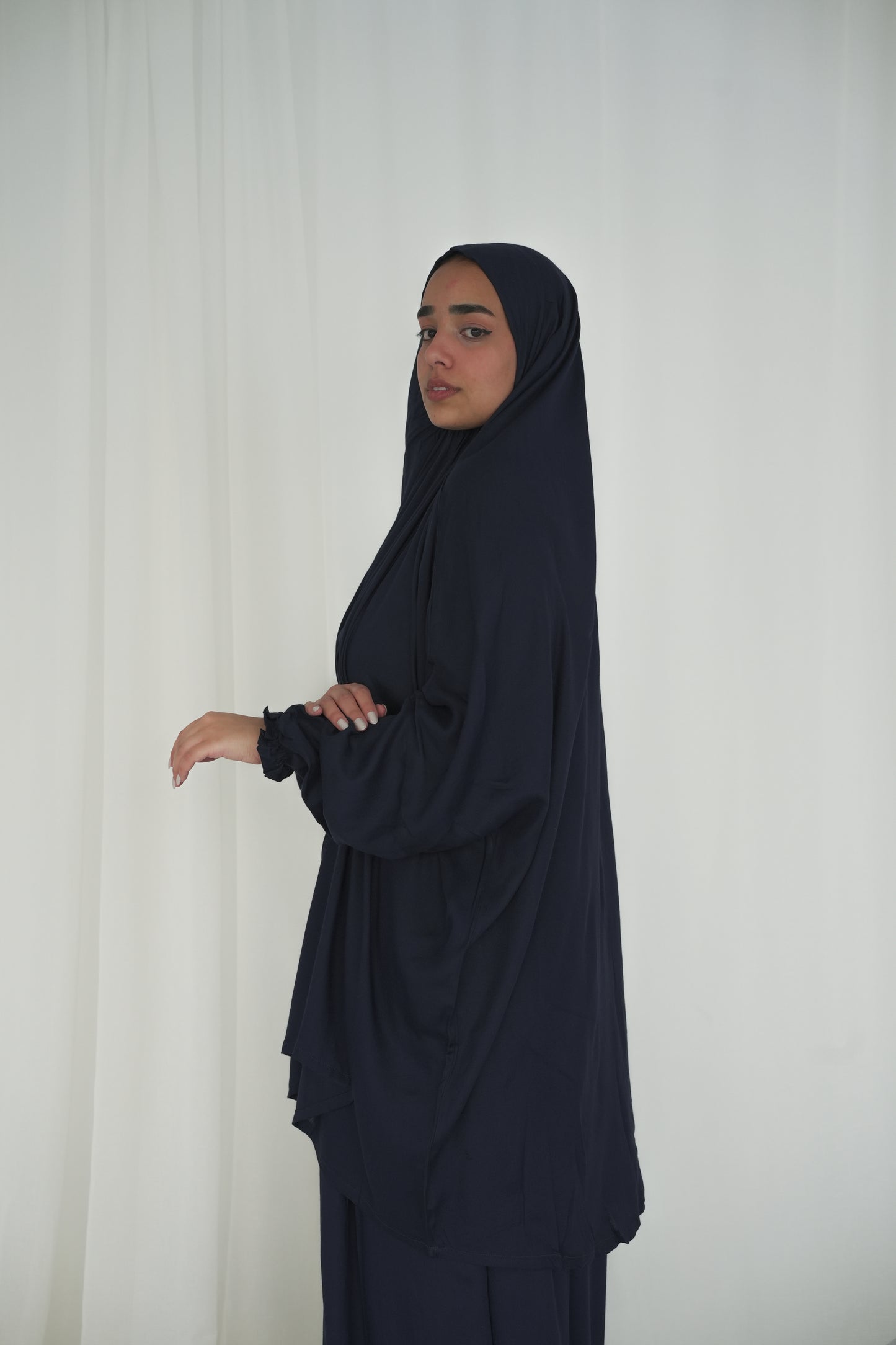 Sleeved Dark Blue Prayer Wear