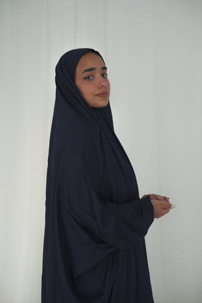 Sleeved Dark Blue Prayer Wear