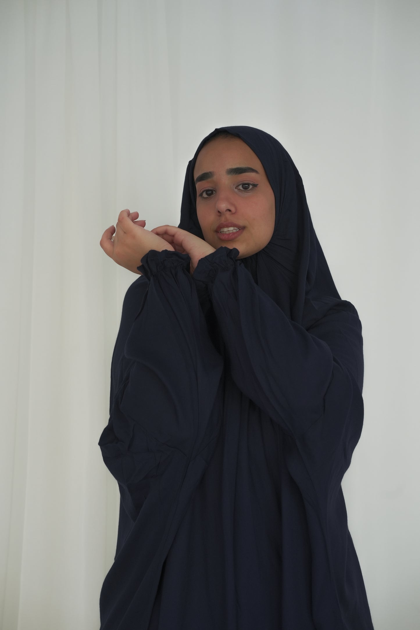 Sleeved Dark Blue Prayer Wear