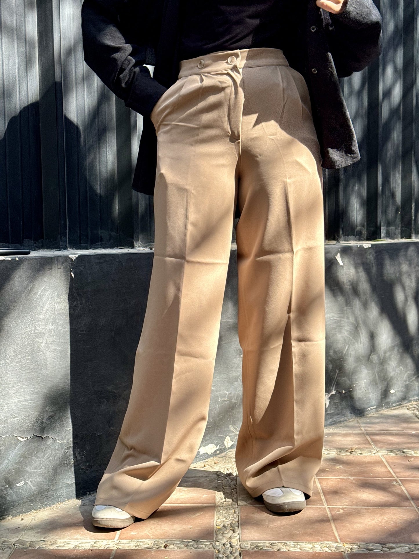 Camel Formal Pants