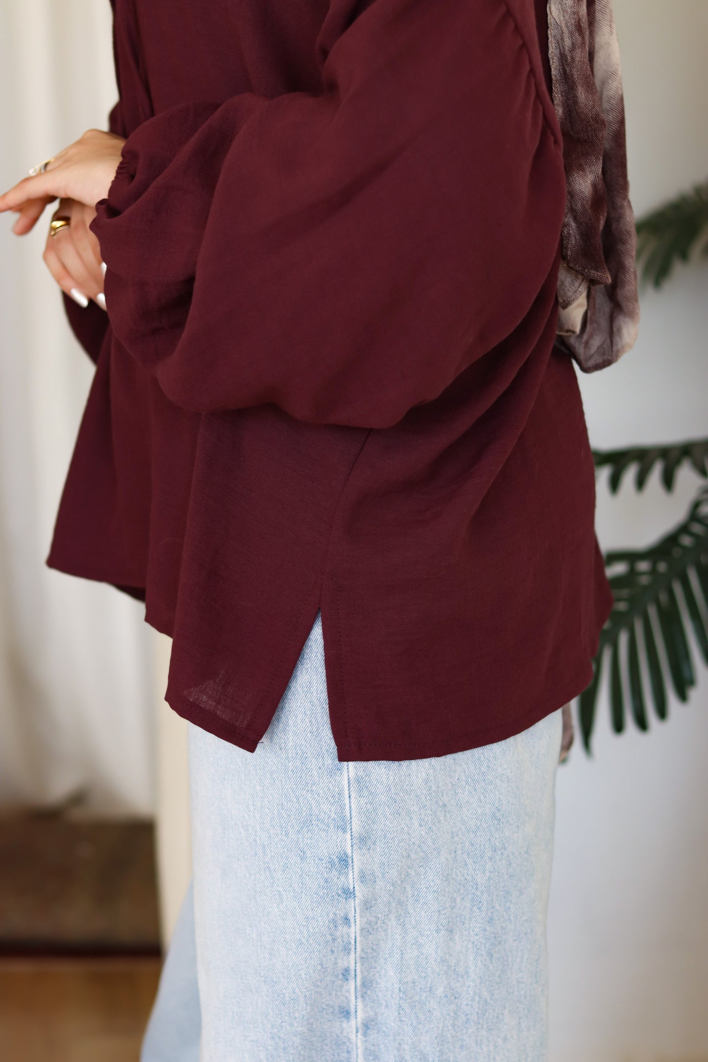 Plum Everyday Blouse