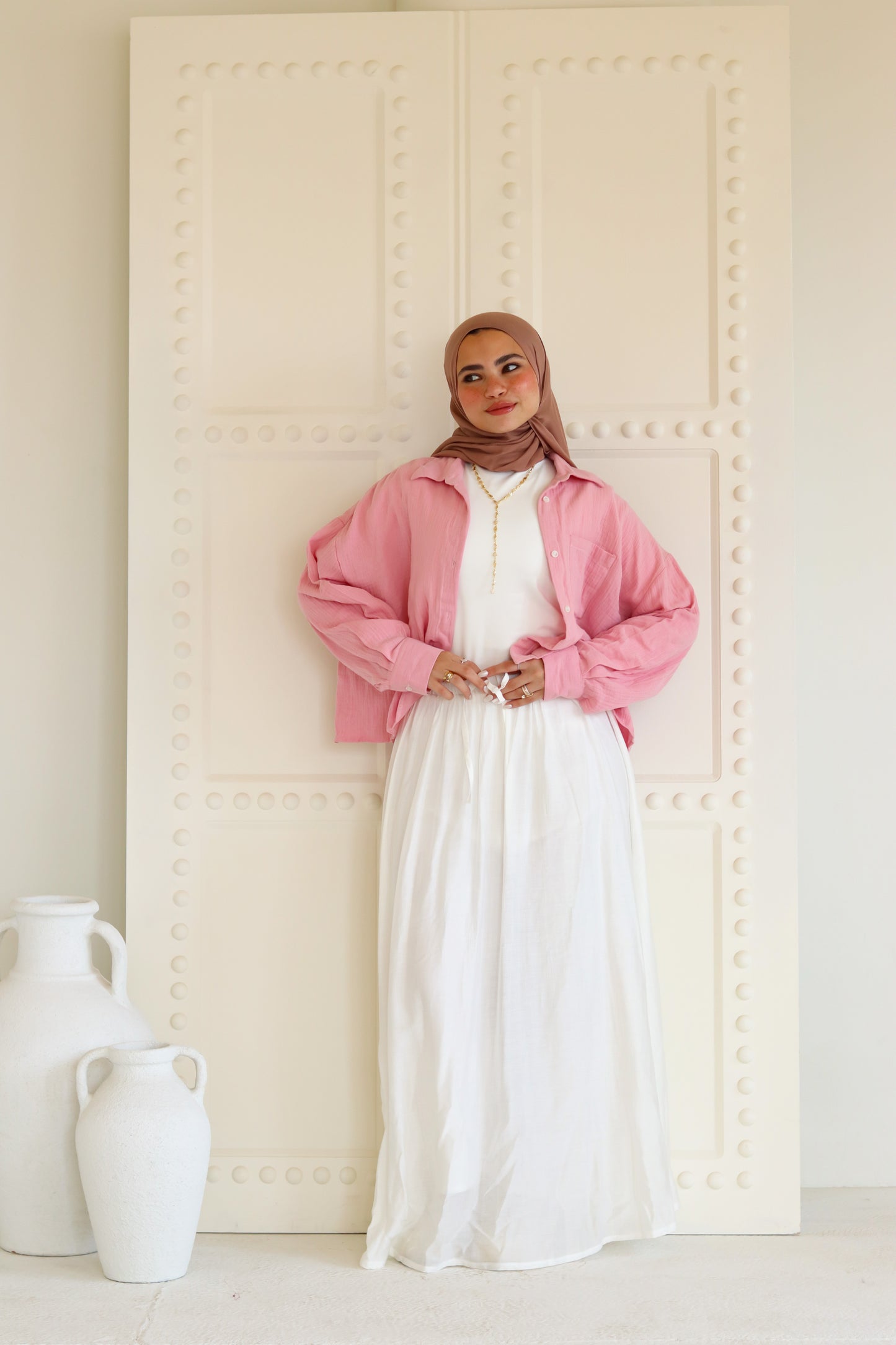 Cream Everyday Skirt