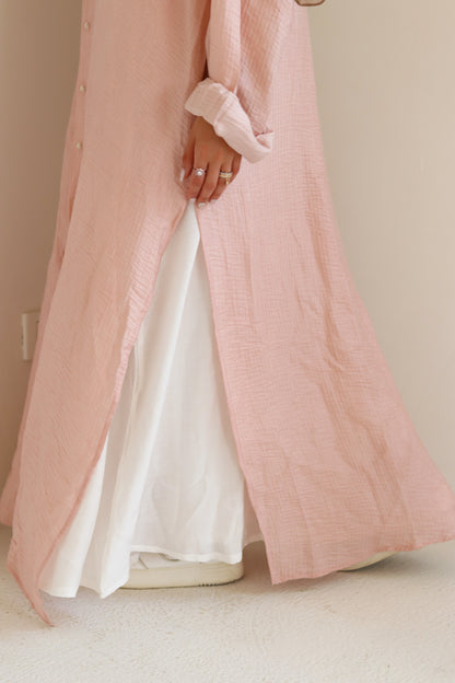 Sorbet Long Shimmery Shirt
