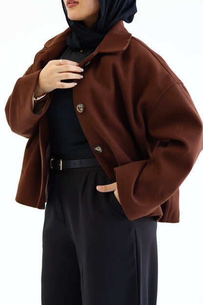 Chocolate Suede Jacket