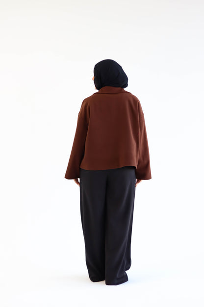 Chocolate Suede Jacket