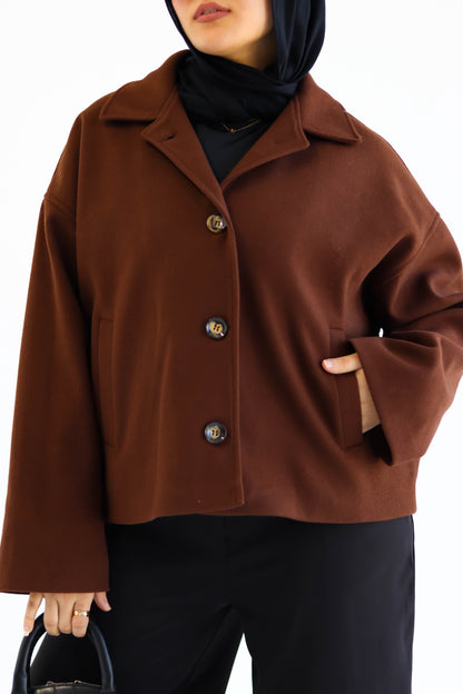 Chocolate Suede Jacket