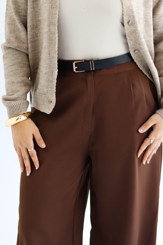Chocolate Formal Pants