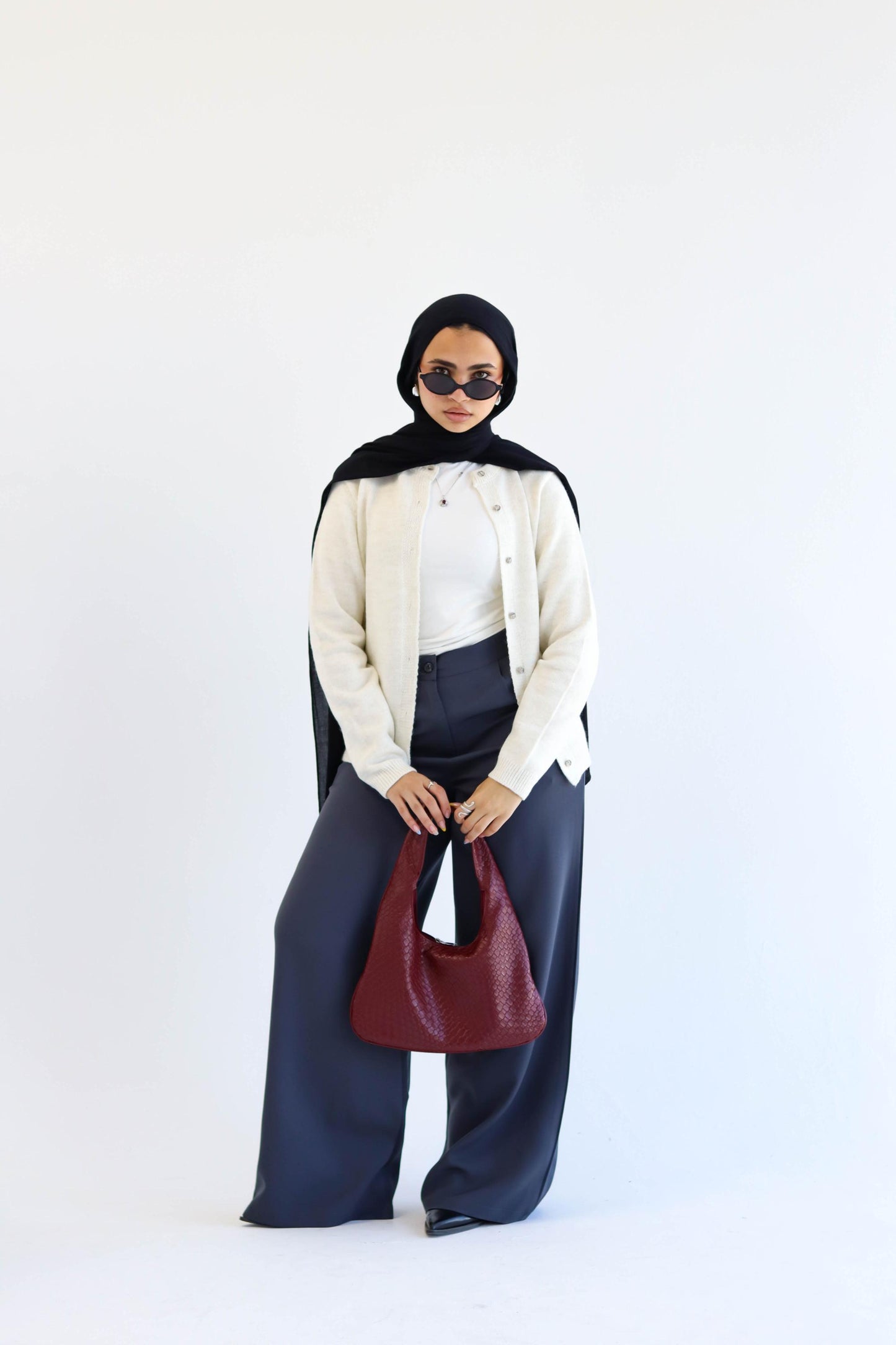 Creme Knitted Cardigan