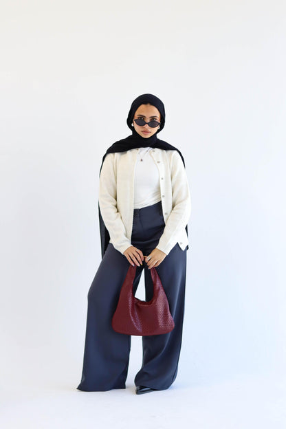 Creme Knitted Cardigan