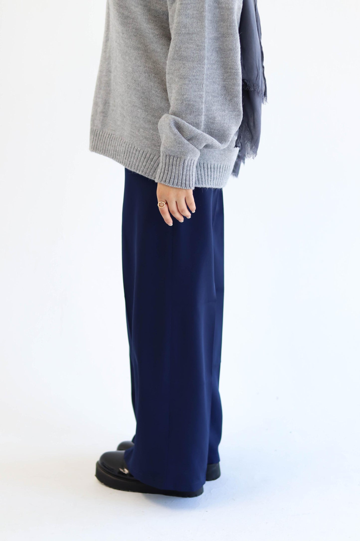 Navy Blue Formal Pants