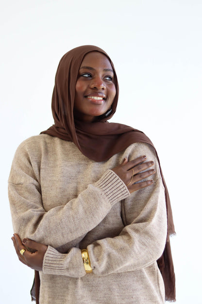 Camel Oversized Pullover