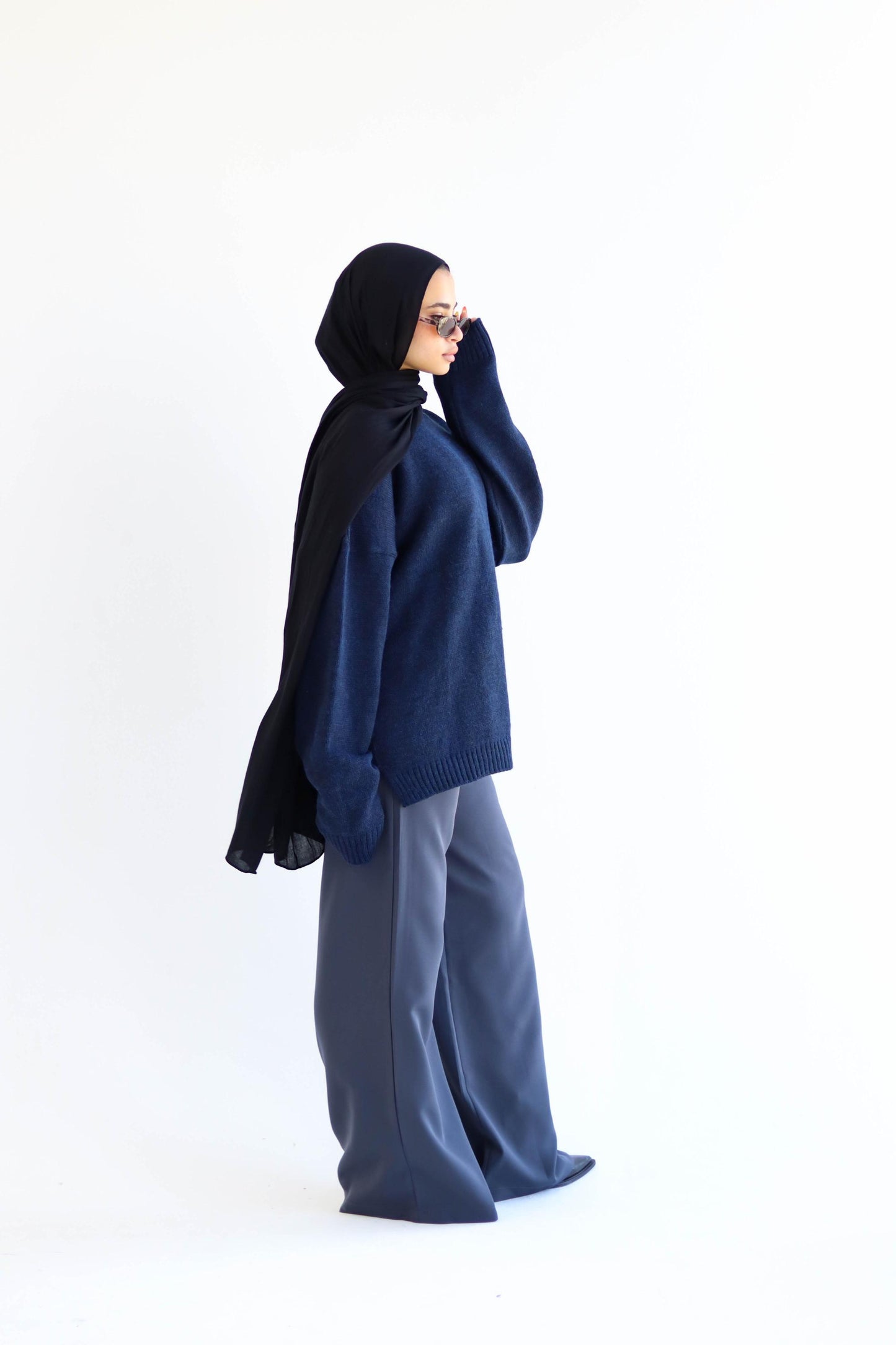 Midnight Oversized Pullover