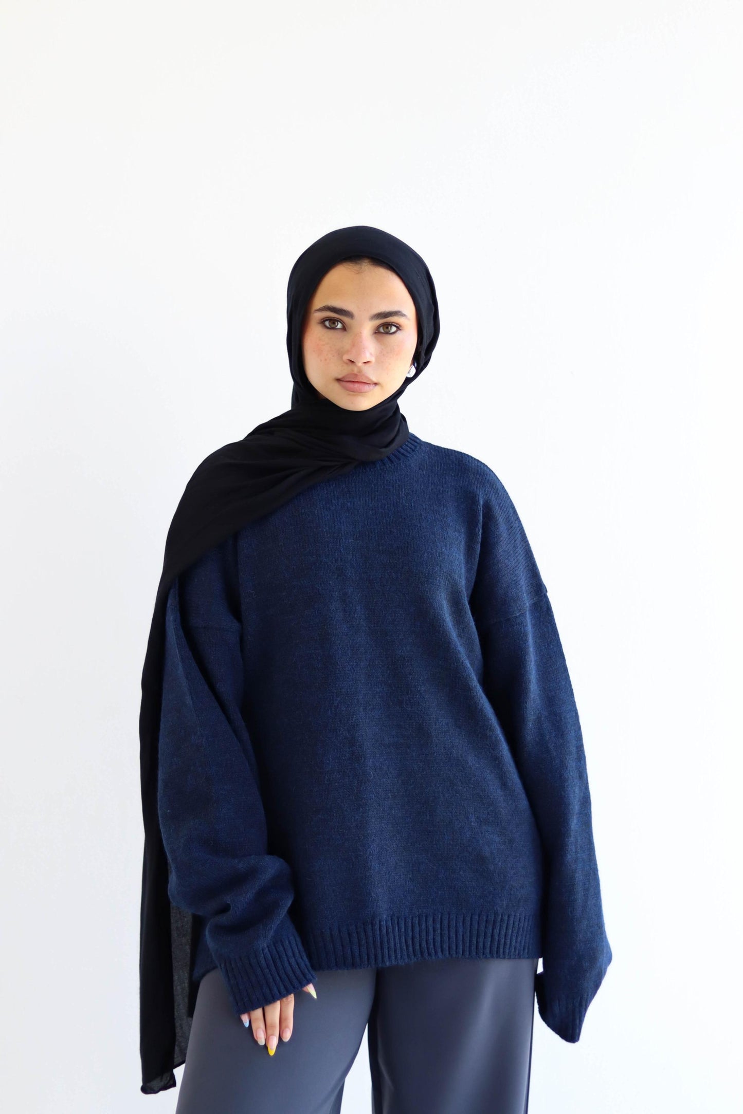 Midnight Oversized Pullover