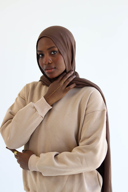 Camel Crewneck Sweatshirt