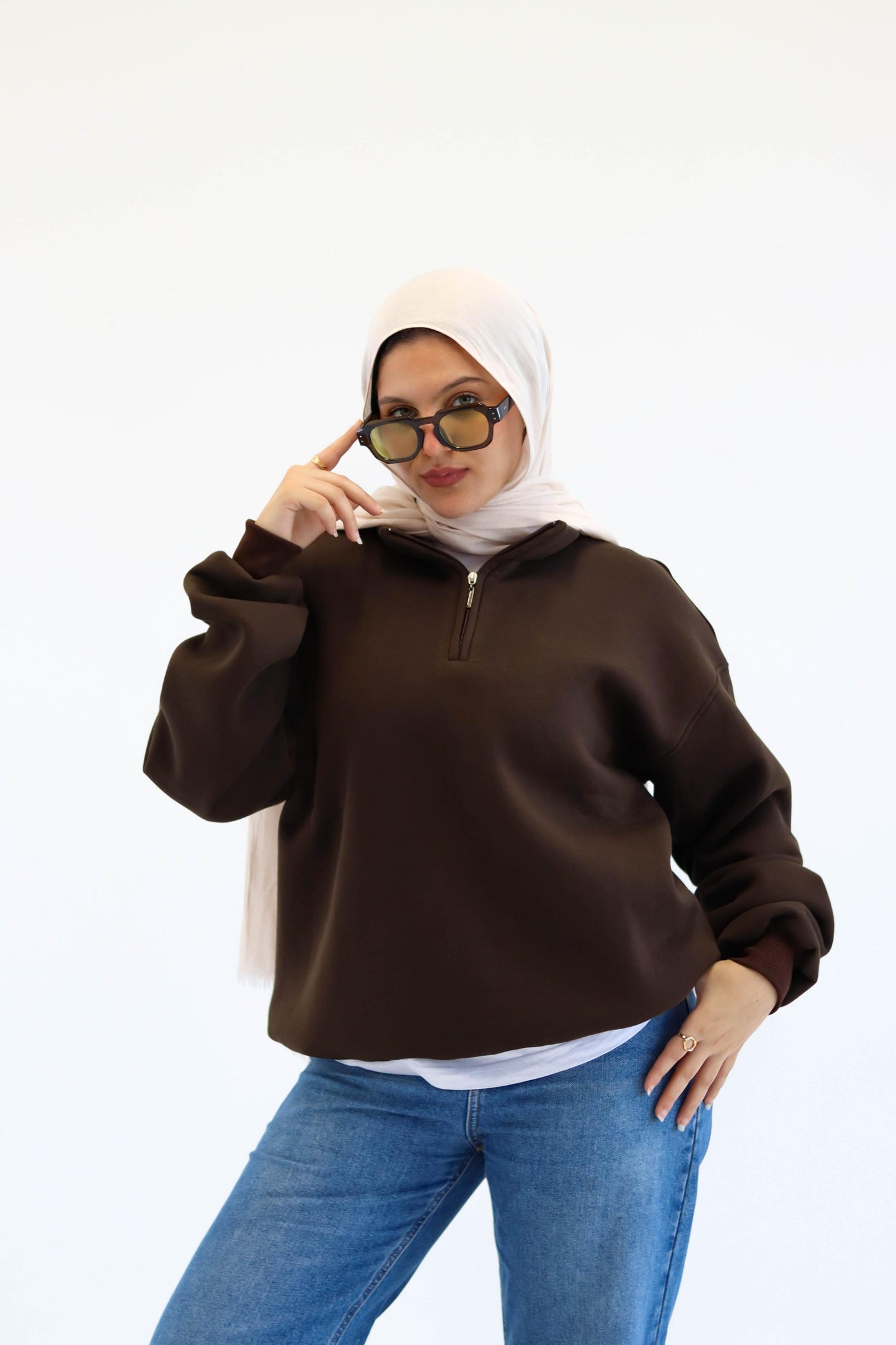 Oakwood Quarter-zip Sweatshirt