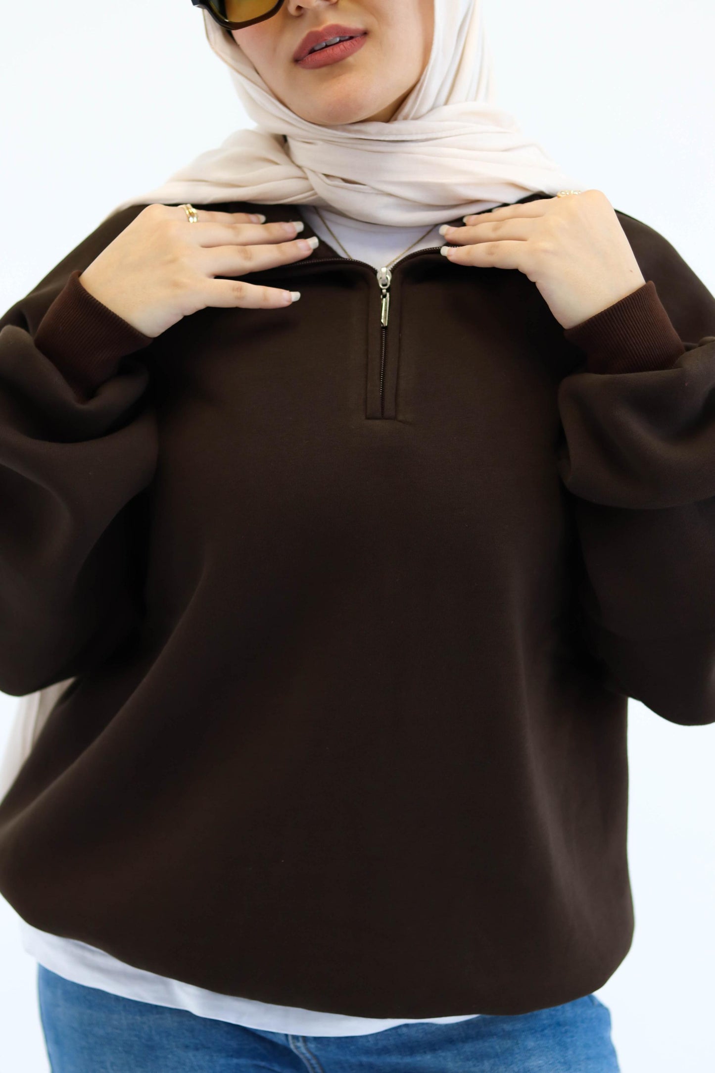 Oakwood Quarter-zip Sweatshirt